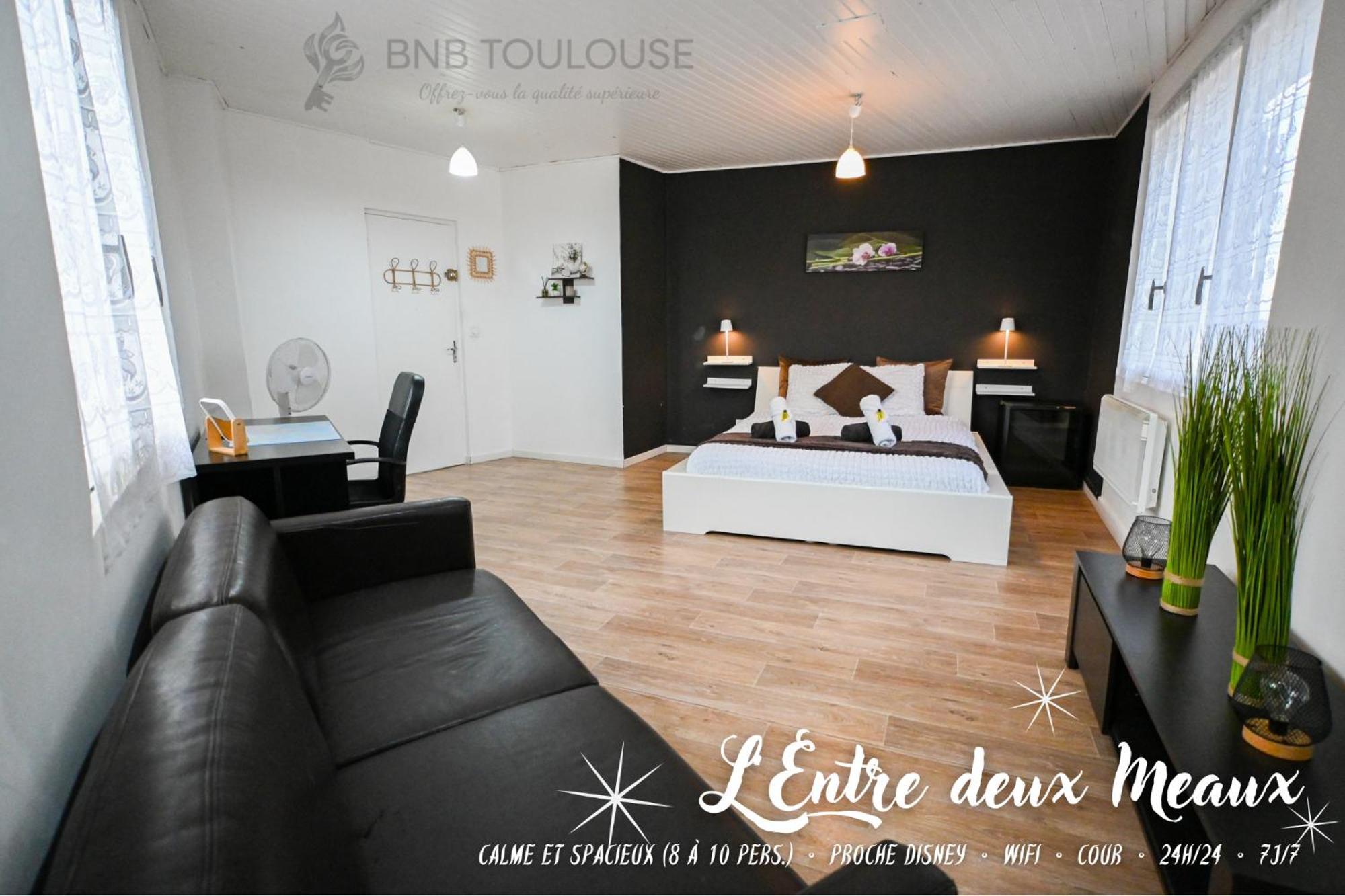 Pause Entre Deux Meaux ► Proche Disneyland Paris ► Wifi ► Netflix ► 24/24H Penchard Екстер'єр фото